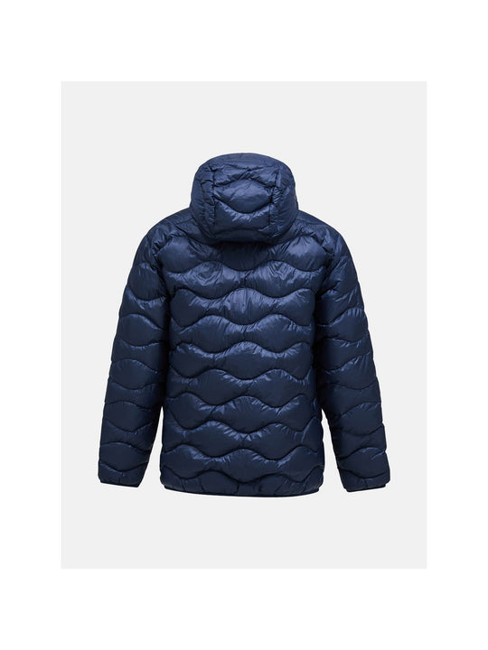Kurtka puchowa męska Peak Performance M Helium Down Hood Jacket granatowy
