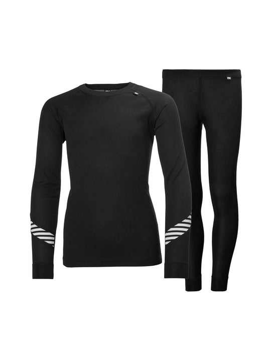 Bielizna termiczna dziecięca HELLY HANSEN JR HH LIFA SET czarna
