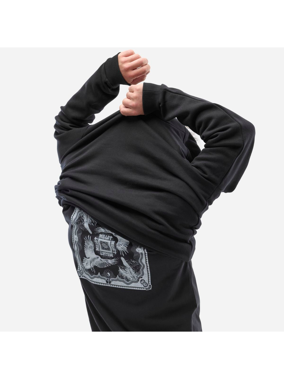 Koszulka MILLET CIMAICOLLAB TS SS M czarny - Adventure Sports