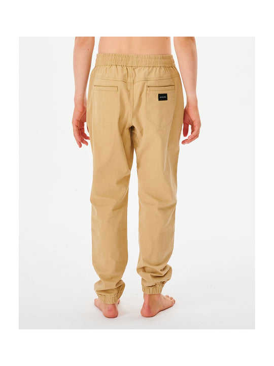Spodnie chłopięce RIP CURL Epic Jogger Boy beżowe
