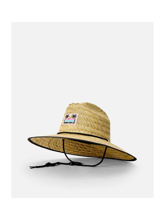 Kapelusz damski RIP CURL Mixed Straw Sun Hat beżowy
