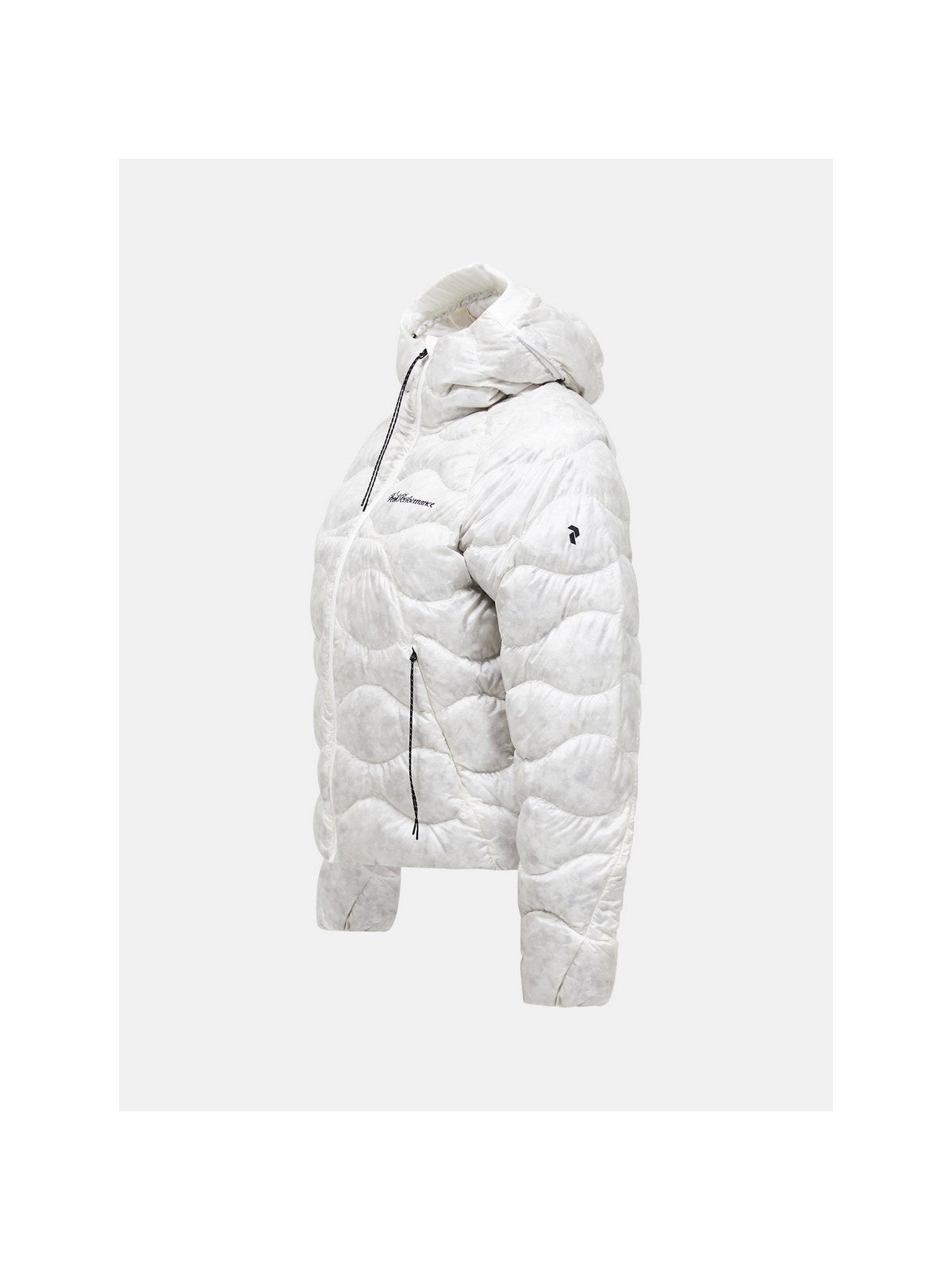 Kurtka puchowa damska PEAK PERFORMANCE 40Y Helium Down Hood Jacket biała