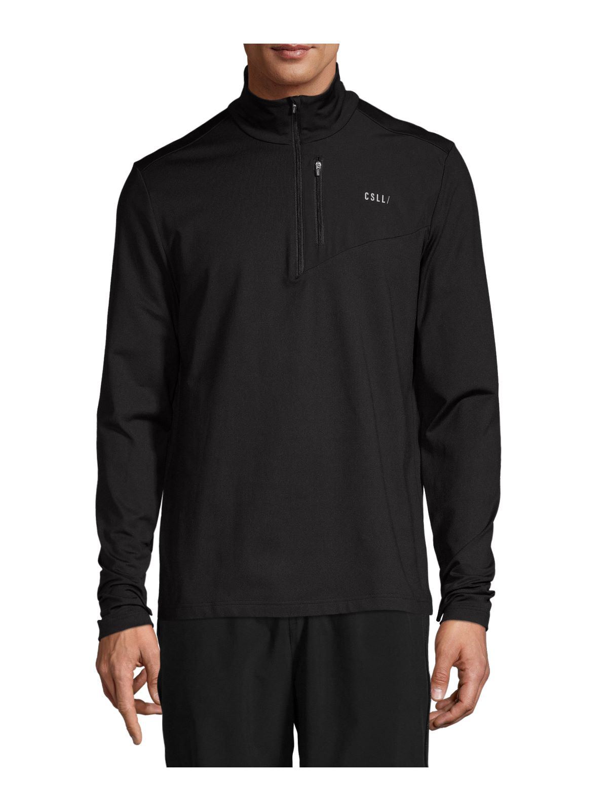 Bluza męska CASALL M Midlayer Half Zip kolor czarny