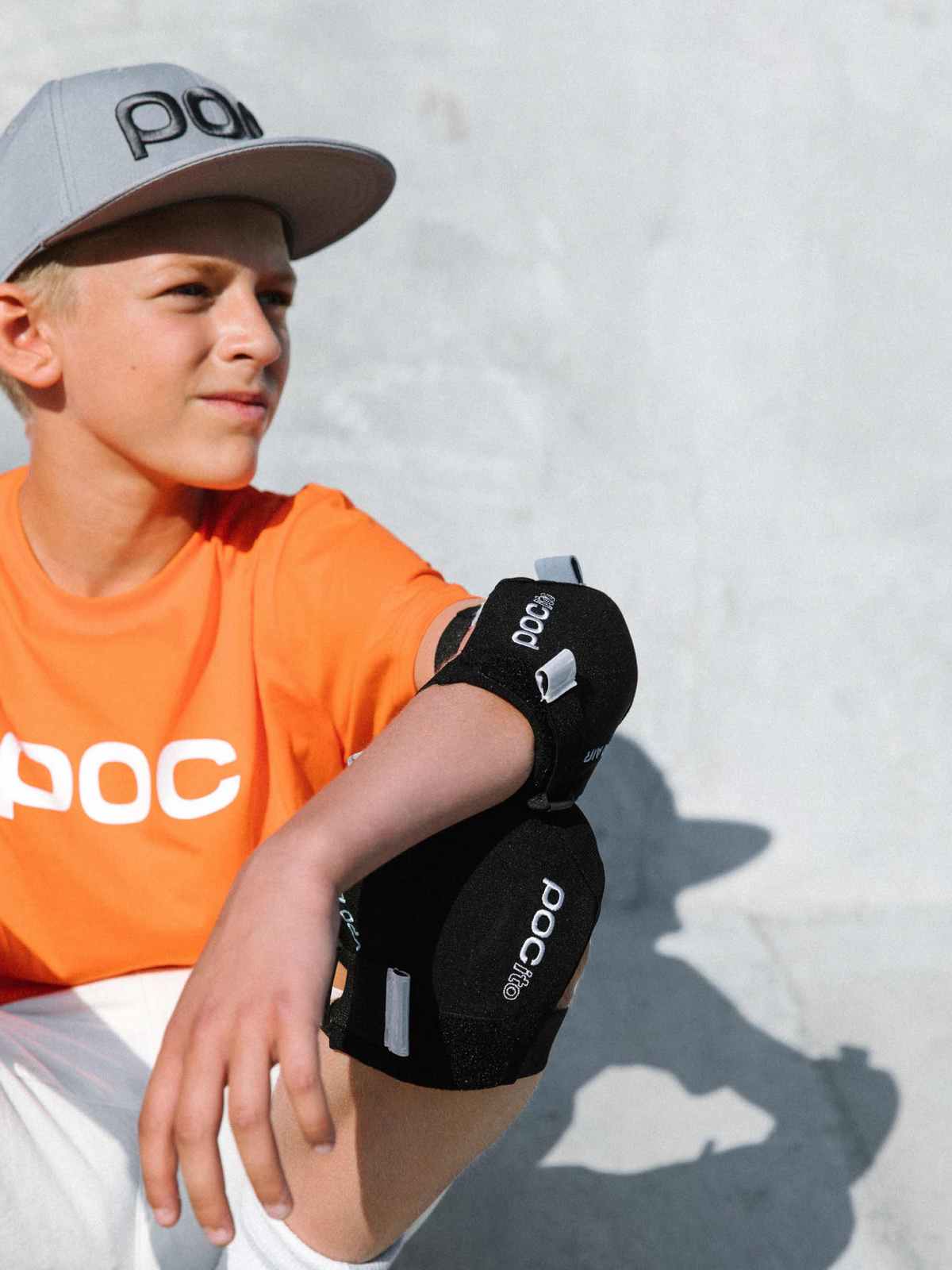 Ochraniacze dziecięce na kolana i łokcie POC POCITO JOINT VPD AIR Protector - czarny - Ochraniacz - Adventure Sports