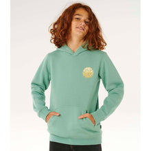Bluza dziecięca RIP CURL Wetsuit Icon Hood-Kid zielona
