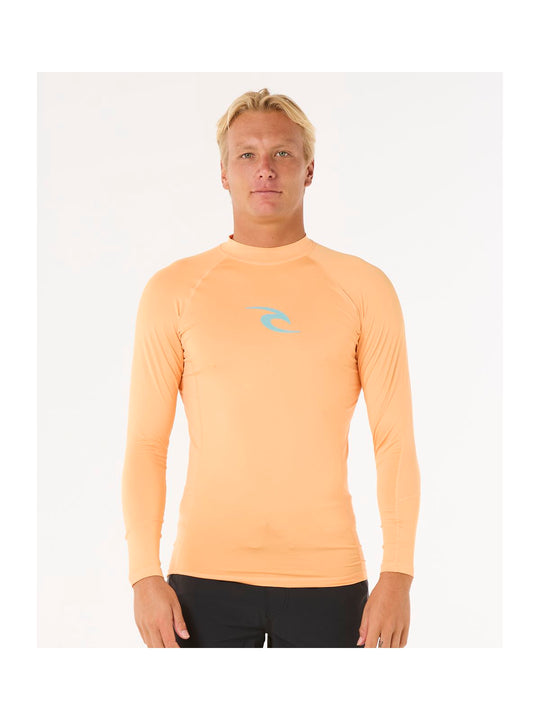 Lycra RIP CURL Waves Upf Perf L/S pomarańczowy
