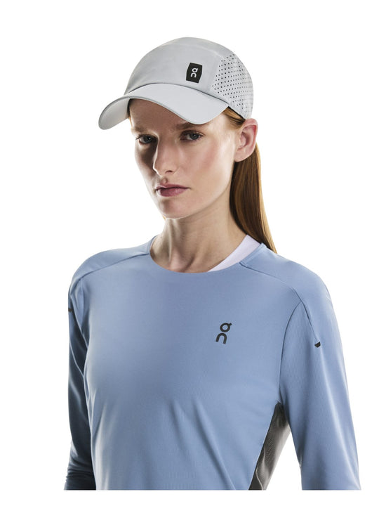 Czapka z daszkiem ON RUNNING Lightweight Cap szary
