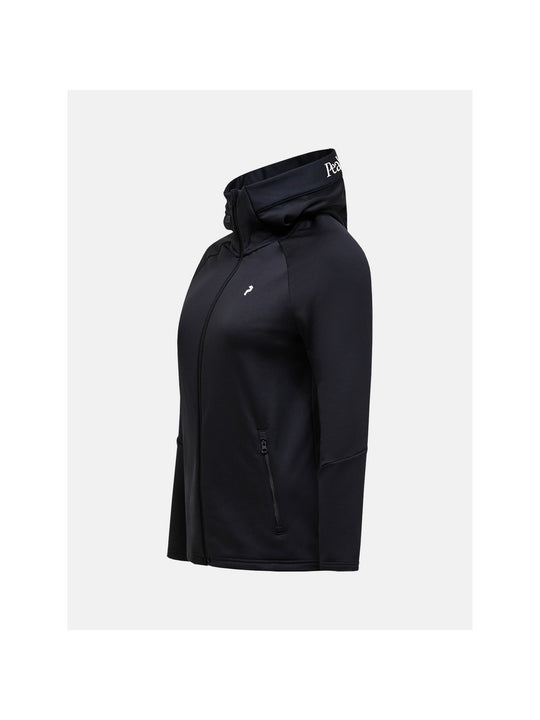 Bluza PEAK PERFORMANCE W Rider Essentials Zip Hood czarny
