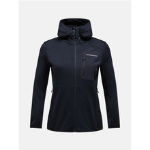 Bluza PEAK PERFORMANCE W Utility Light Zip Hood czarny - Adventure Sports
