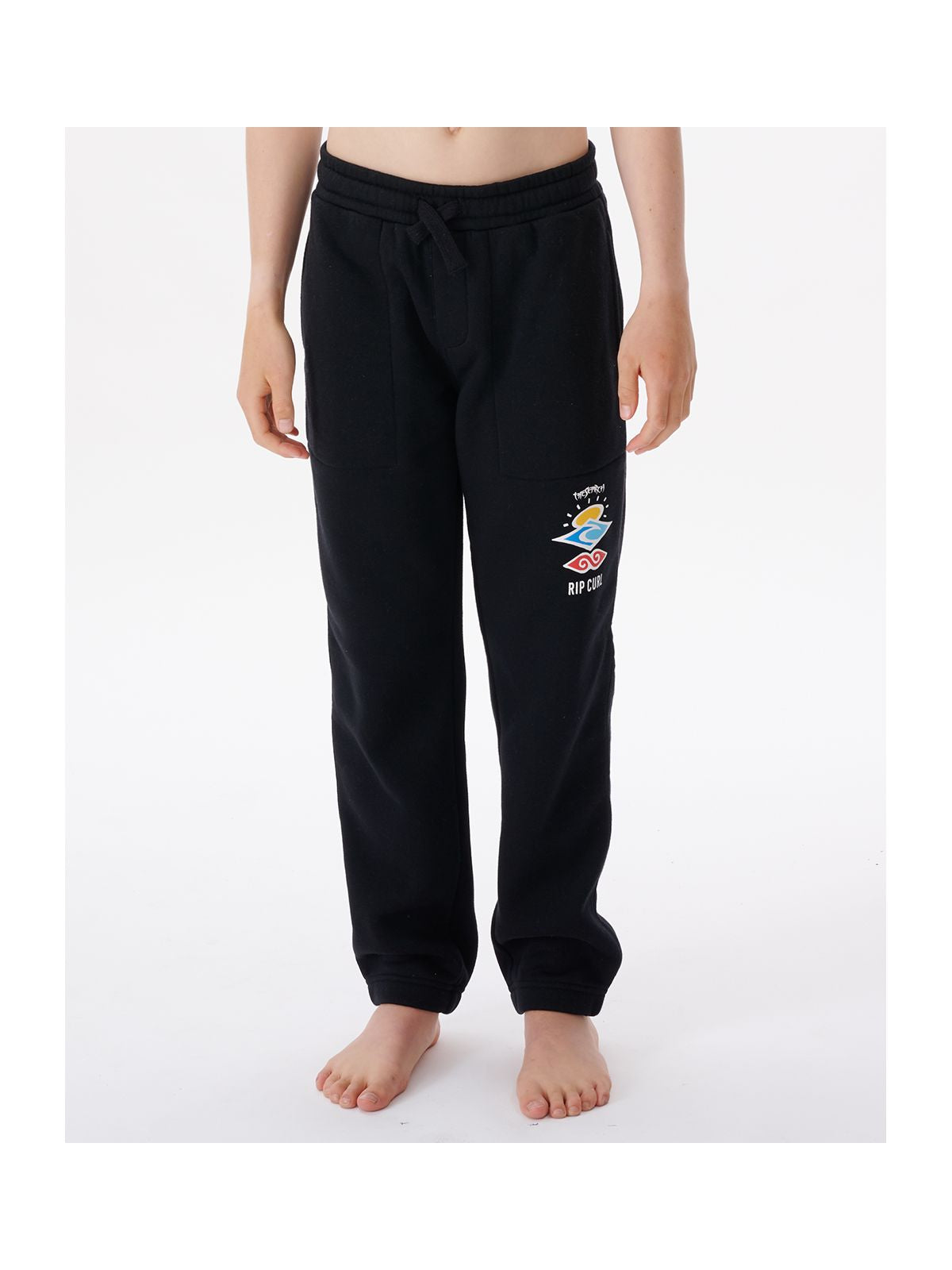 Spodnie RIP CURL Icons Of Surf Trackpant-Boy czarny