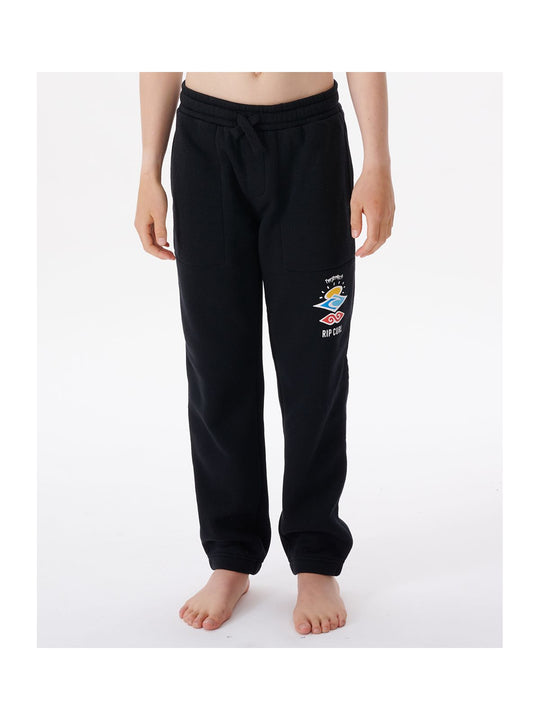 Spodnie RIP CURL Icons Of Surf Trackpant-Boy czarny
