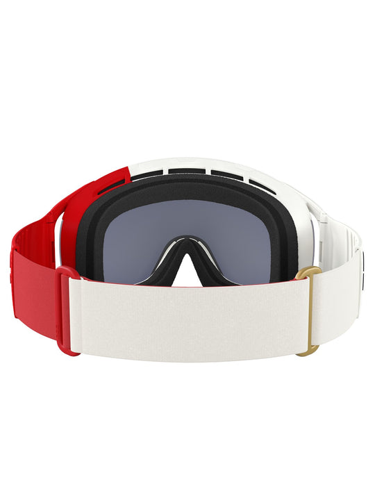 Gogle narciarskie POC Zonula biało/czerwony Cat 2

