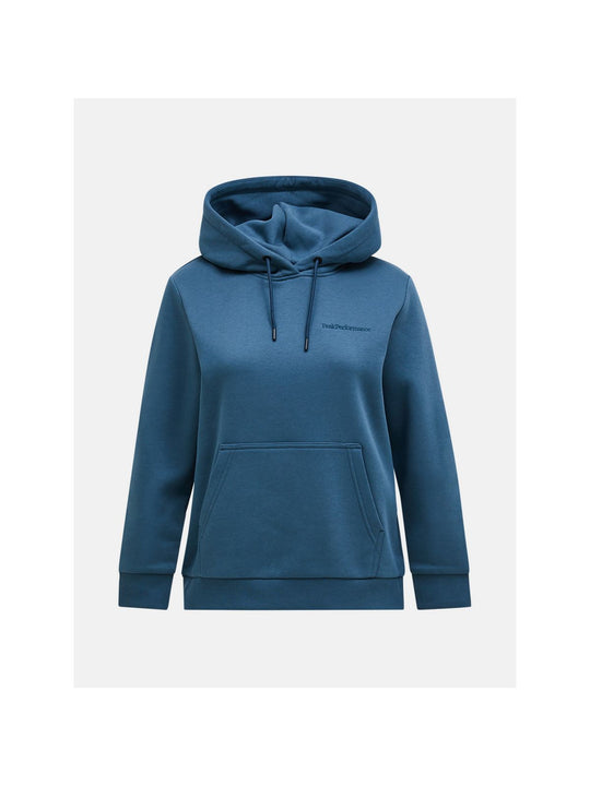 Bluza PEAK PERFORMANCE Original Small Logo Hood Women niebieski
