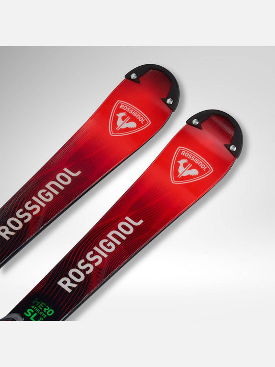 Narty ROSSIGNOL Hero SL Pro 128-149 R21 Pro + wiązania LOOK Nx 7 Gw Rtl B83 Black
