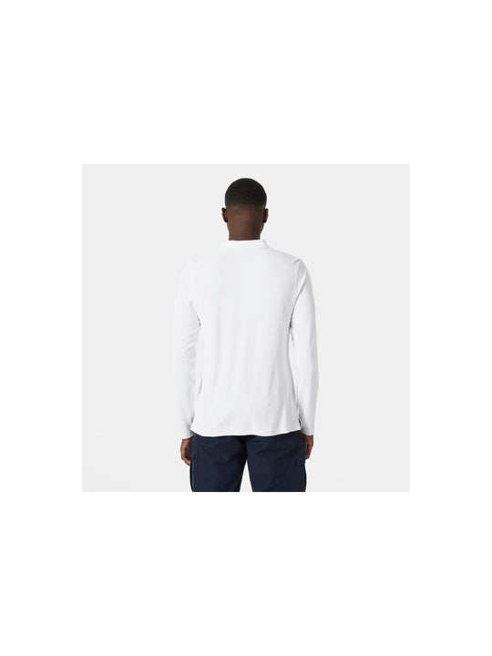 Koszulka męska HELLY HANSEN Crewline Ls Polo  kolor biały
