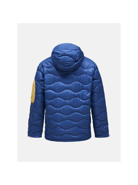 Kurtka puchowa męska PEAK PERFORMANCE Helium Utility Down Hood Jacket niebieska
