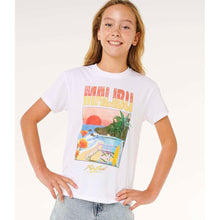Koszulka dziewczęca RIP CURL Hayley O Relaxed Tee-Girl biała
