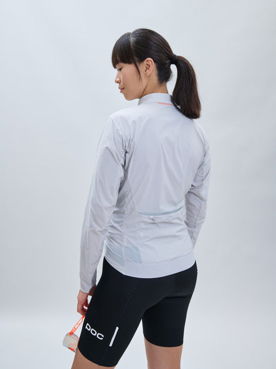 Kurtka rowerowa damska POC W's Essential Splash Jacket szary
