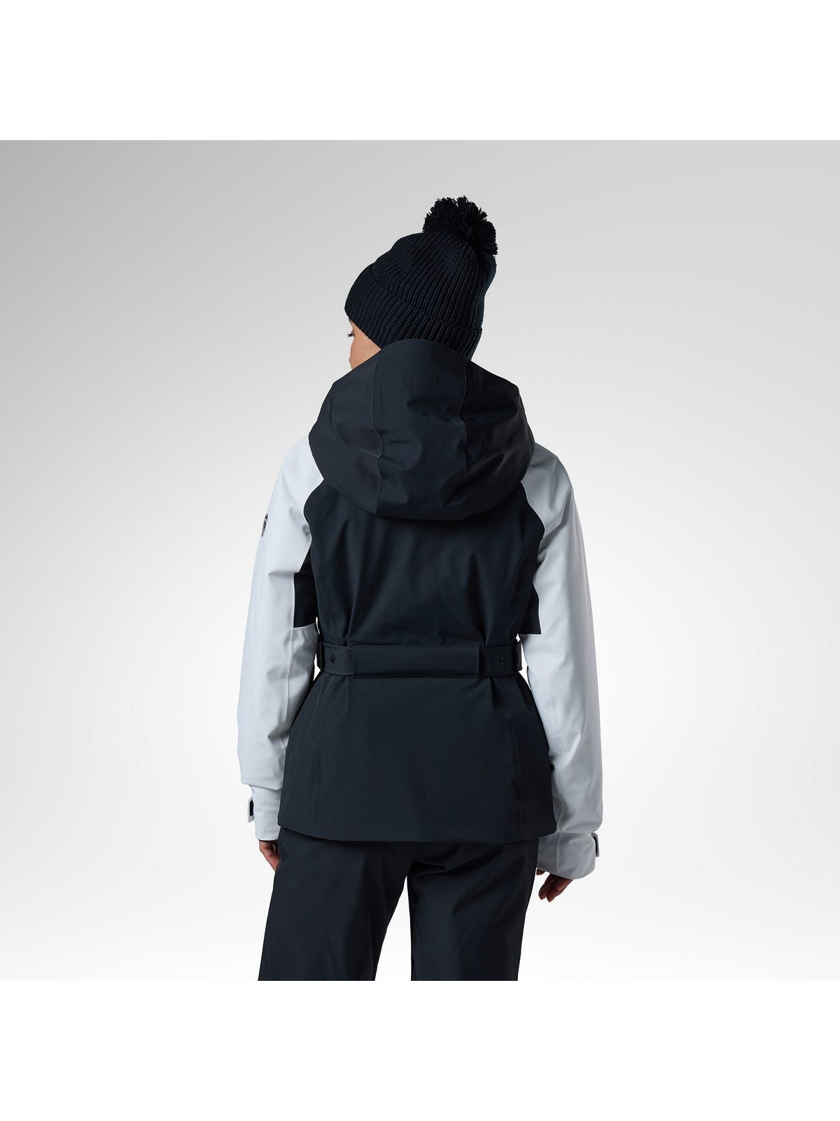 Kurtka narciarska damska ROSSIGNOL W 4Ws Blackside Insulated Jack biała