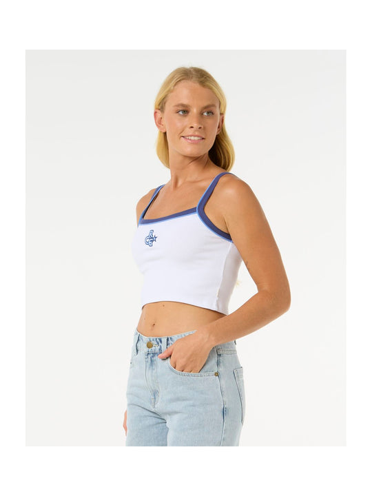 Koszulka RIP CURL Las Dalias Baby Tank biały
