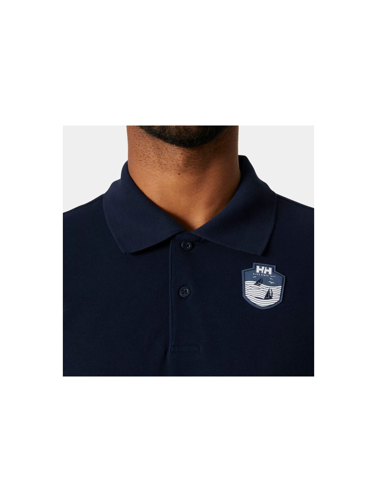 Koszulka HELLY HANSEN MARSTRAND POLO granatowy - Adventure Sports