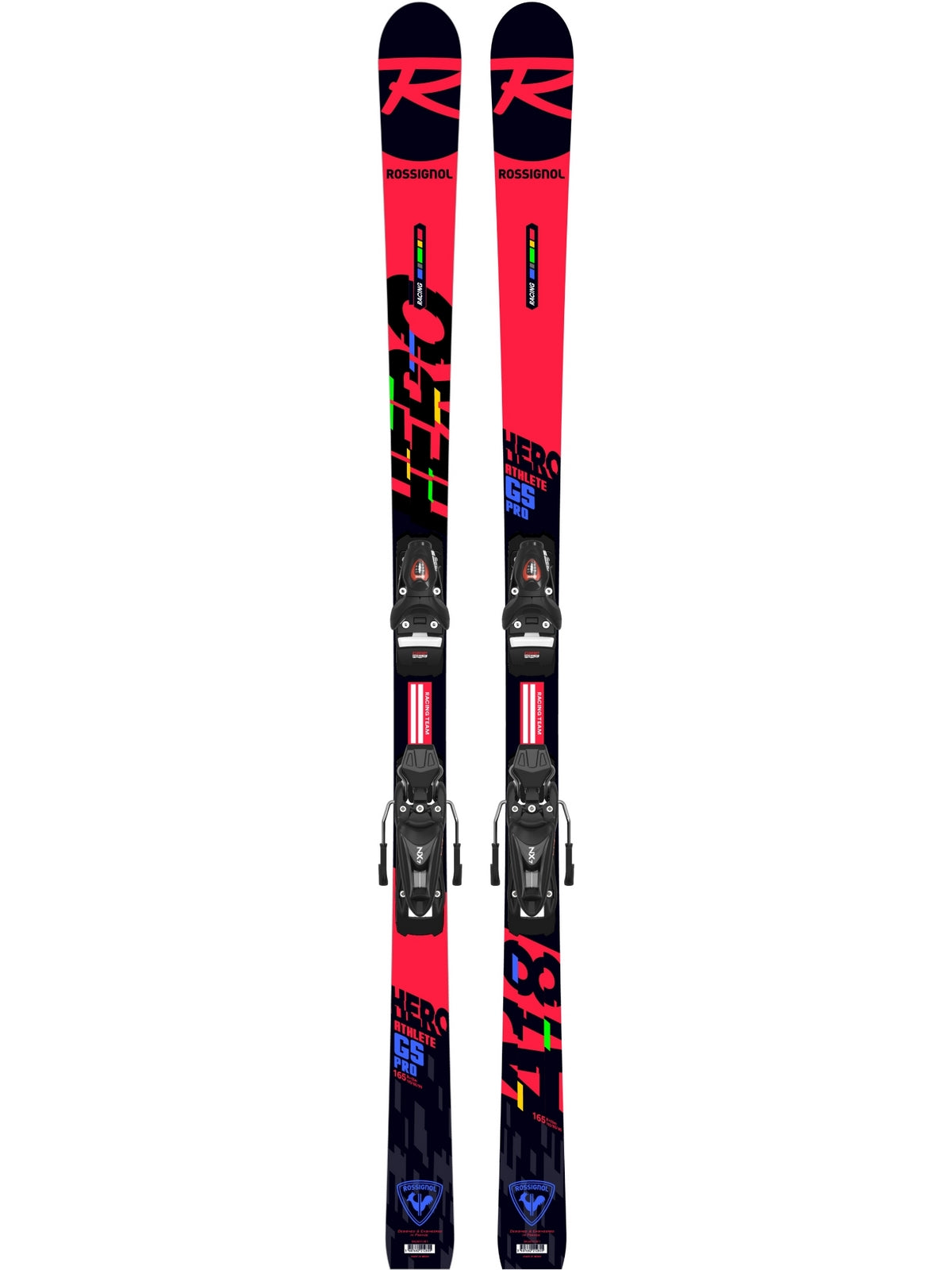 Narty ROSSIGNOL HERO ATHLETE GS PRO(R21 PRO) + wiązania LOOK NX 7 GW B73 BLACK ICON - Adventure Sports