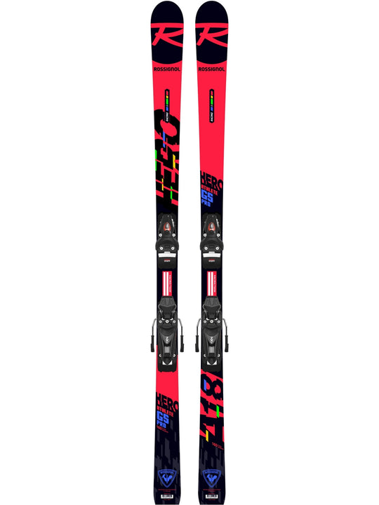 Narty ROSSIGNOL HERO ATHLETE GS PRO(R21 PRO) + wiązania LOOK NX 7 GW B73 BLACK ICON - Adventure Sports
