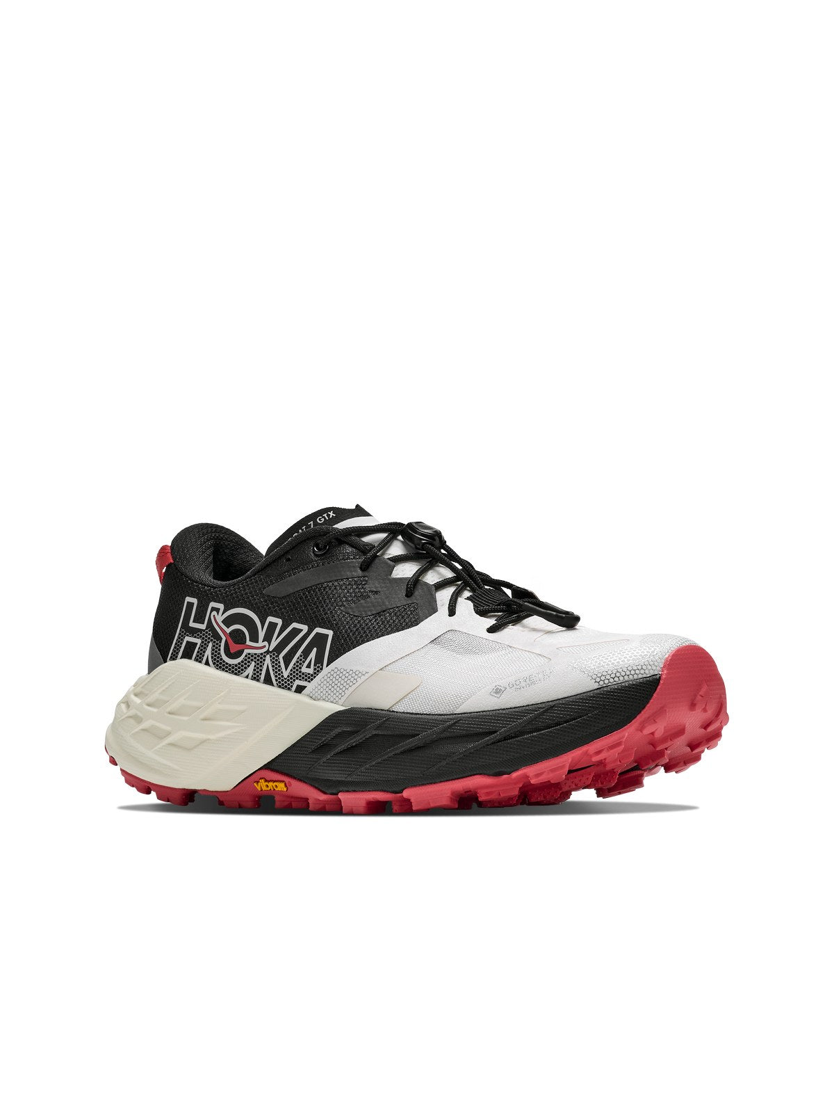 Buty do biegania damskie HOKA W SPEEDGOAT 7 GTX czarno białe