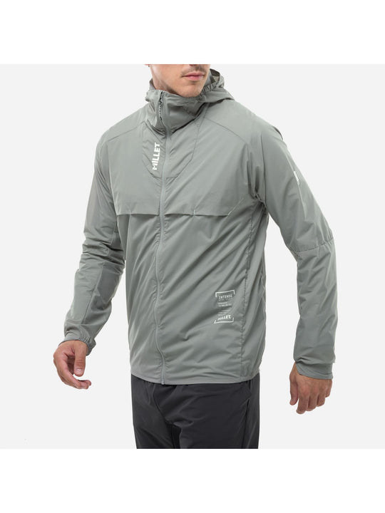 Kurtka męska MILLET Intense Windbreaker Jkt M szara
