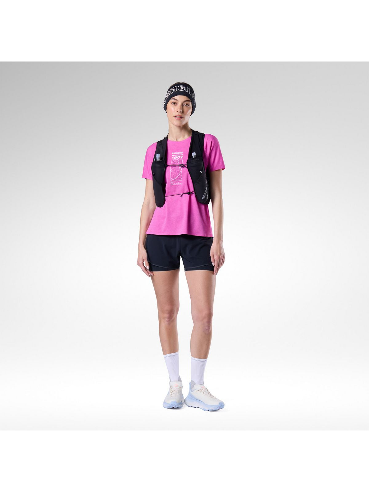 Koszulka damska ROSSIGNOL W Sapa Ultra Tee różowa