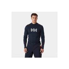 Koszulka Helly Hansen Lifa Merino Midw Logo granatowy - Adventure Sports
