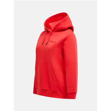 Bluza PEAK PERFORMANCE Original Small Logo Hood Women czerwony - Adventure Sports
