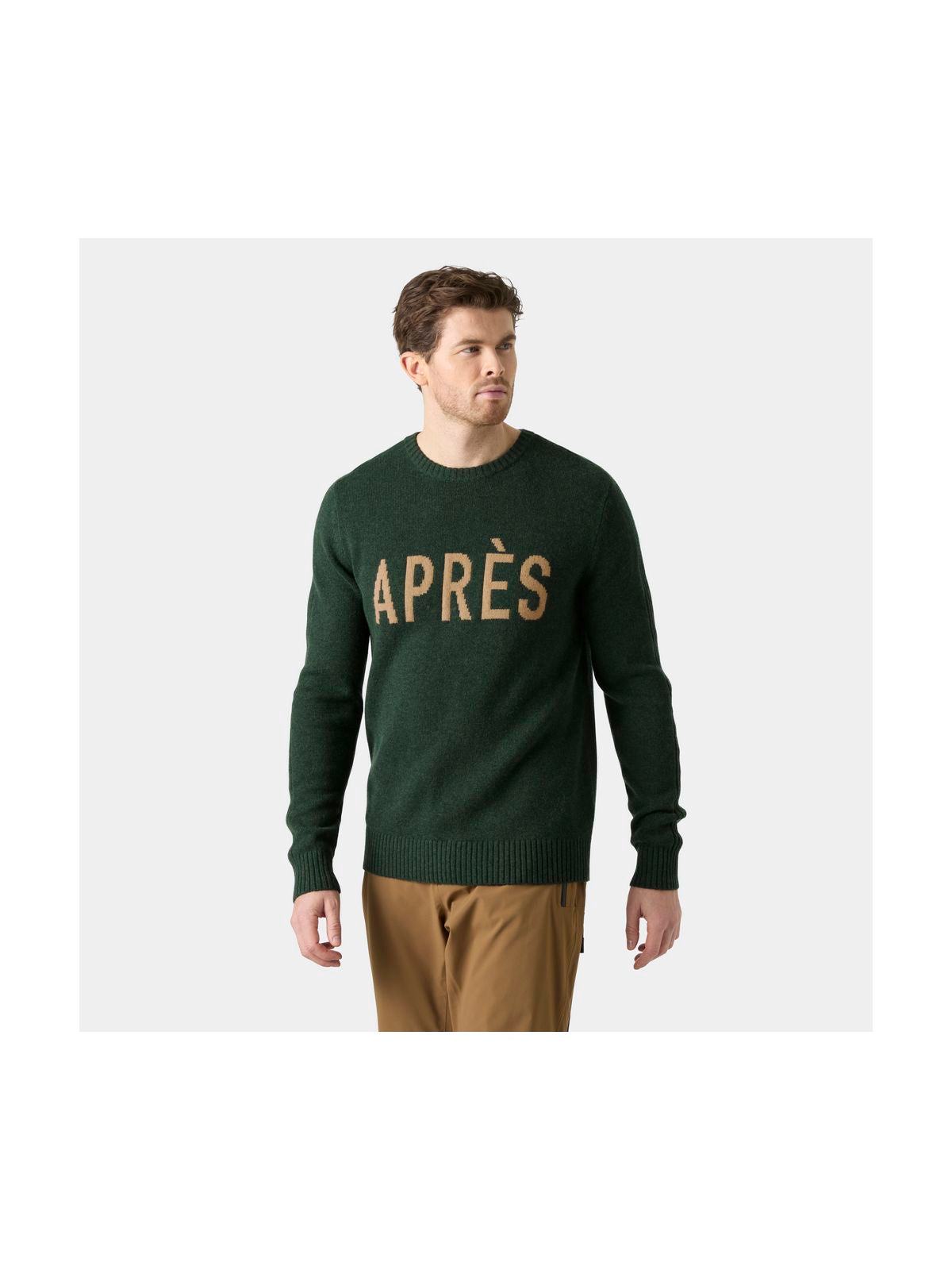 Sweter męski HELLY HANSEN Afton Knit Sweater zielony