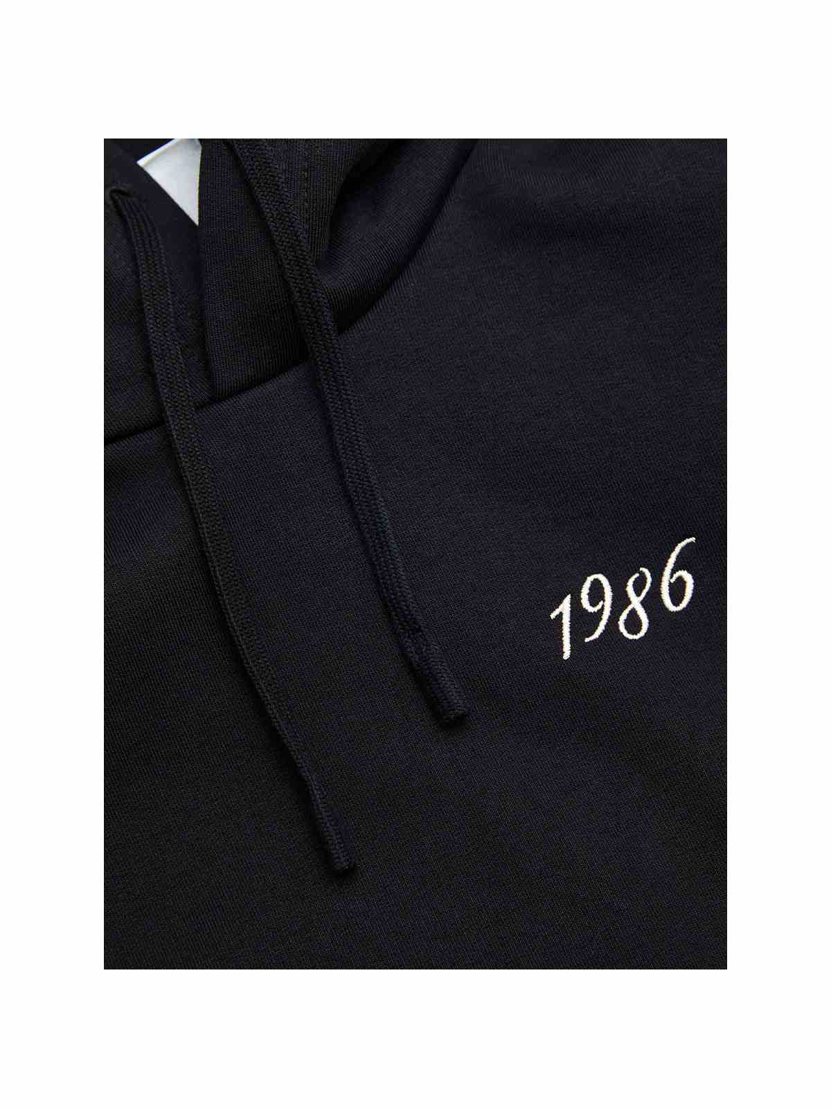 Bluza męska PEAK PERFORMANCE 40Y Graphic Hood czarna