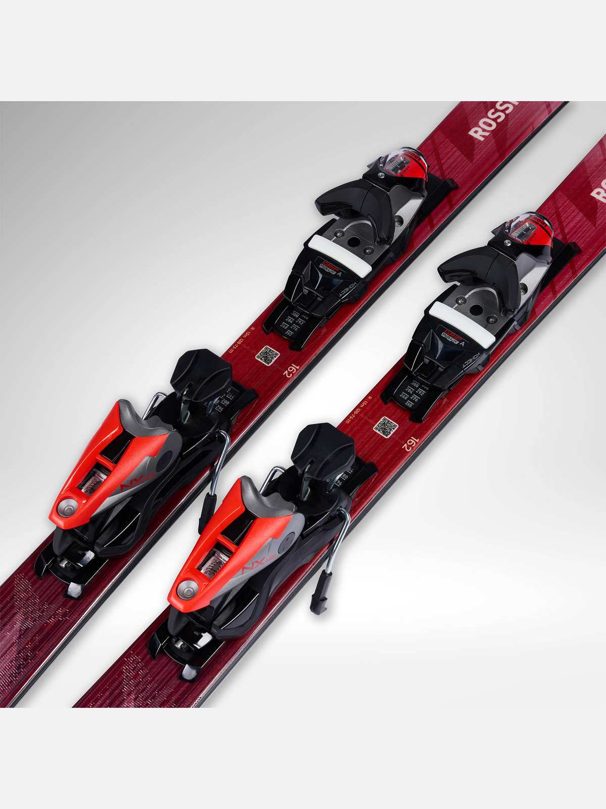 Narty ROSSIGNOL Super Virage VII Multi + wiązania LOOK Nx 12 Konect Gw B80 Silver Red