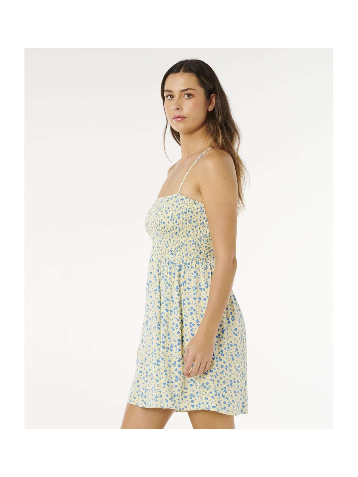 Sukienka RIP CURL Surf Side Shirred Dress żółta