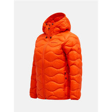 Kurtka PEAK PERFORMANCE Helium Down Hood Jacket Women czerwony
