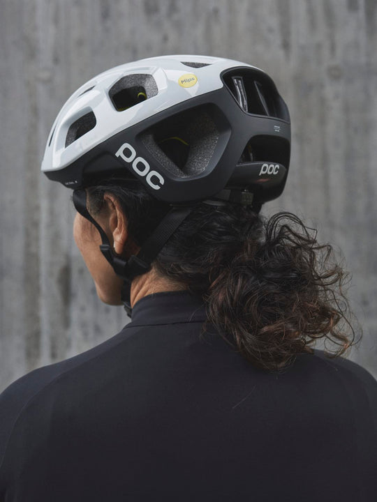 Kask rowerowy POC Octal X MIPS - biało czarny - Adventure Sports
