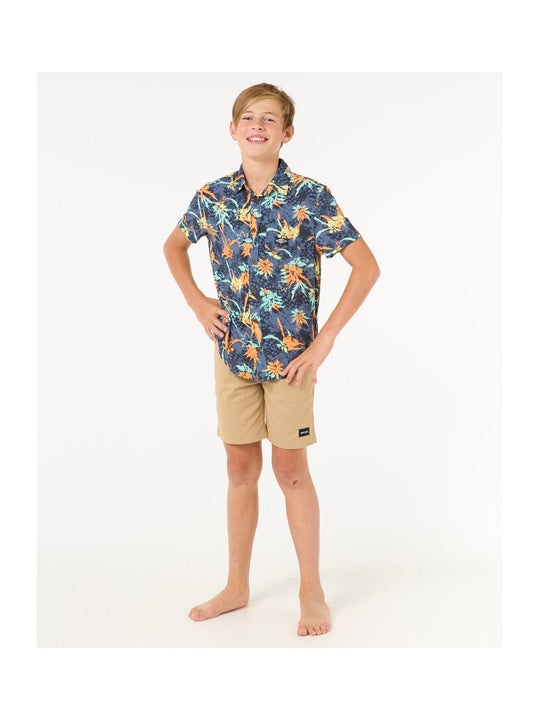 Koszula RIP CURL Raw Energy Shirt - Boy granatowy
