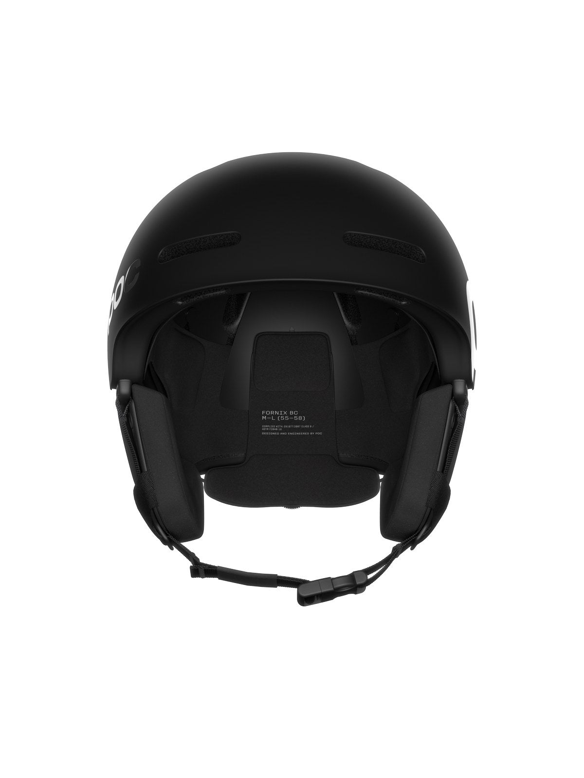 Kask narciarski POC Fornix BC czarny mat