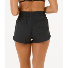 Szorty kąpielowe damskie RIP CURL High Waist Retro Volley 3" czarne
