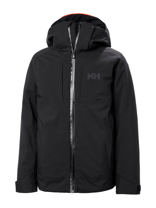 Kurtka narciarska dziecięca HELLY HANSEN JR ALPHA JACKET granatowa
