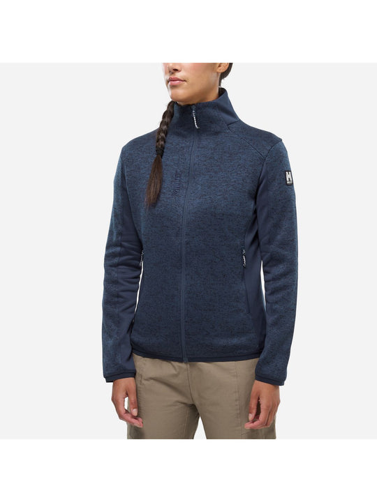Bluza damska MILLET W Chamonix Knit Jkt W granatowa

