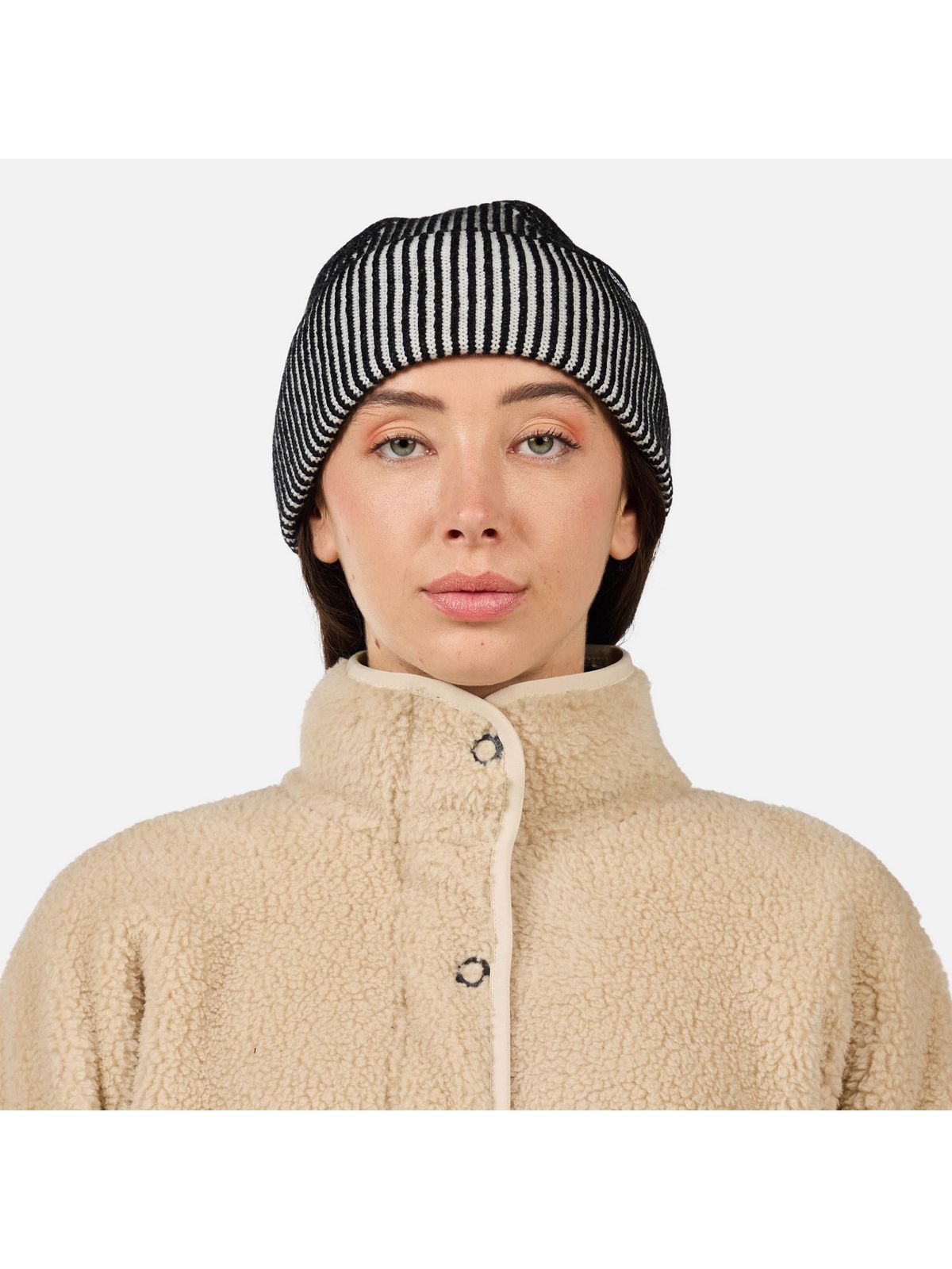 Bluza damska ROSSIGNOL W ALLTRACK SNAP SHERPA JKT szara