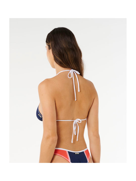 Góra bikini RIP CURL Surf Tide Sliding Tri granatowa
