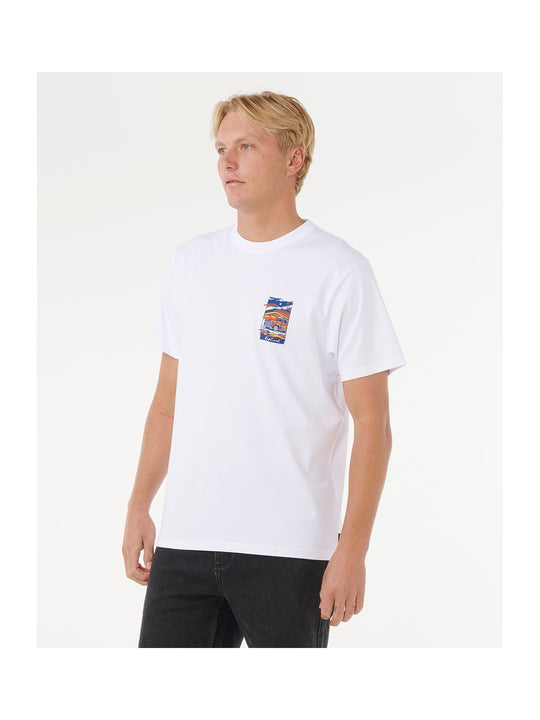 Koszulka RIP CURL SURF TRIP TEE biała
