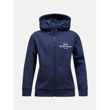 Bluza PEAK PERFORMANCE Original Zip Hood Junior niebieski
