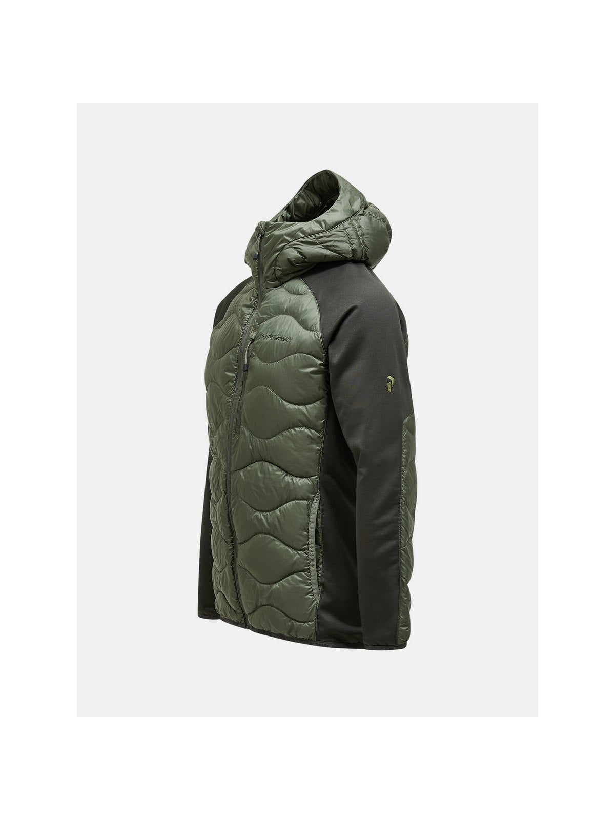 adventuresports kurtka-peak-performance-m-helium-down-hybrid-hood-zielony-g79844040-4cc tyl