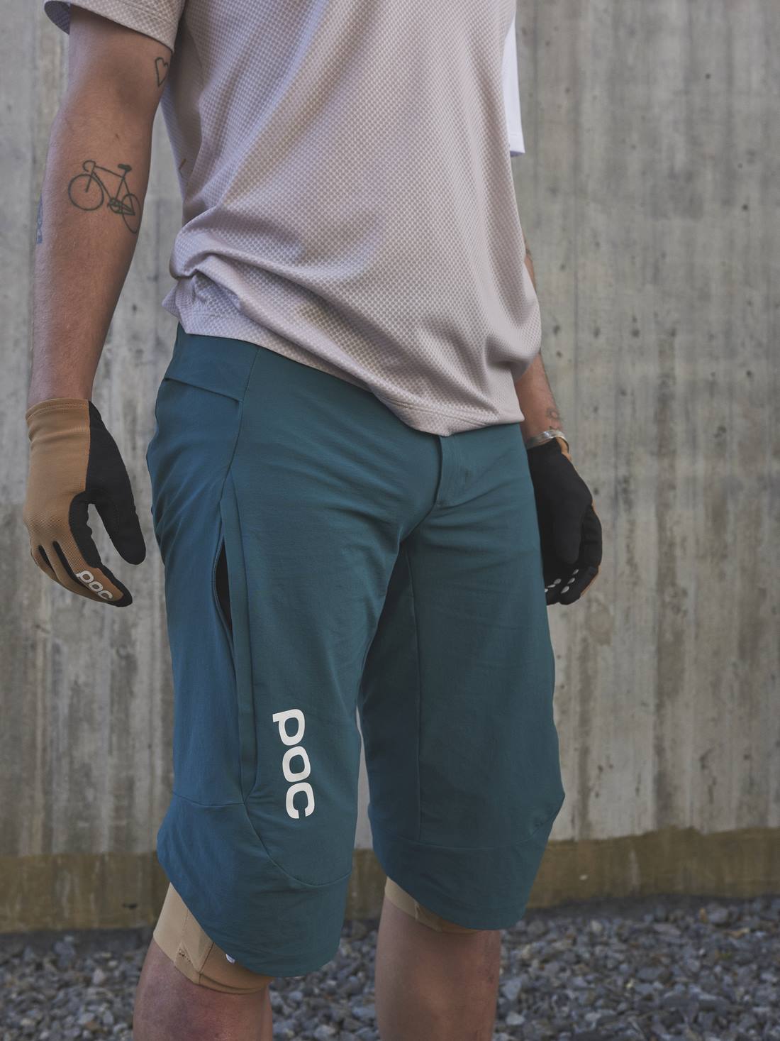 Spodenki rowerowe POC M’S INFINITE ALL MOUNTAIN - niebieski - Adventure Sports