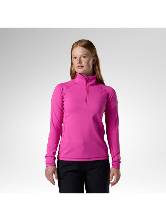 Bluza damska ROSSIGNOL W Mid Layer Stretch Hz różowa
